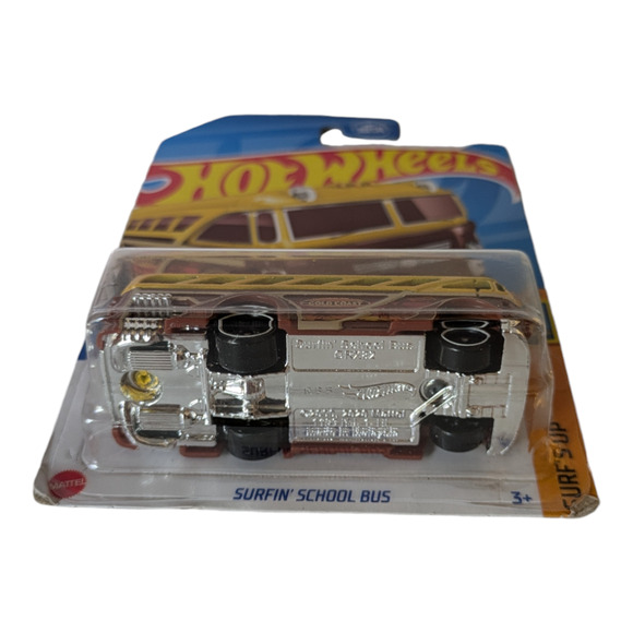 Surfin' School Bus / Surf's Up / Hot Wheels 2023
Brand New Factory Sealed - Picture 3 of 4